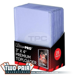 Ultra PRO 3" X 4" Ultra Clear Premium Toploader 25ct