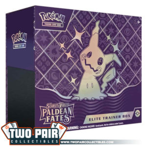 TwoPairCollectibles.com - Pokemon Paldean Fates Elite Trainer Box