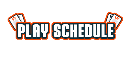TwoPairCollectibles.com - Play Schedule (Click to go to this page)