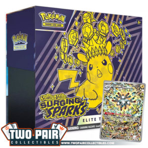 TwoPairCollectibles.com - Pokemon SV08 Surging Sparks Elite Trainer Box