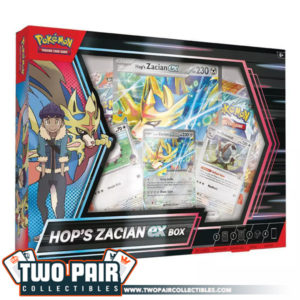 TwoPairCollectibles.com - Pokemon Hop's Zacian ex Collection Box
