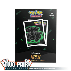 TwoPairCollectibles.com - Ultra PRO Pokemon: Neon Kanto VENUSAUR Apex Deck Protector Sleeves (105ct)