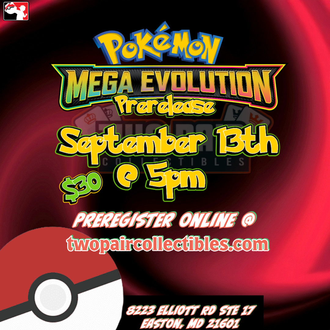 mega evolution prerelease september 13th