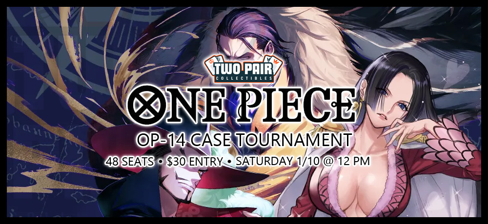 TwoPairCollectibles.com - One Piece [OP14-EB04] Case Tournament