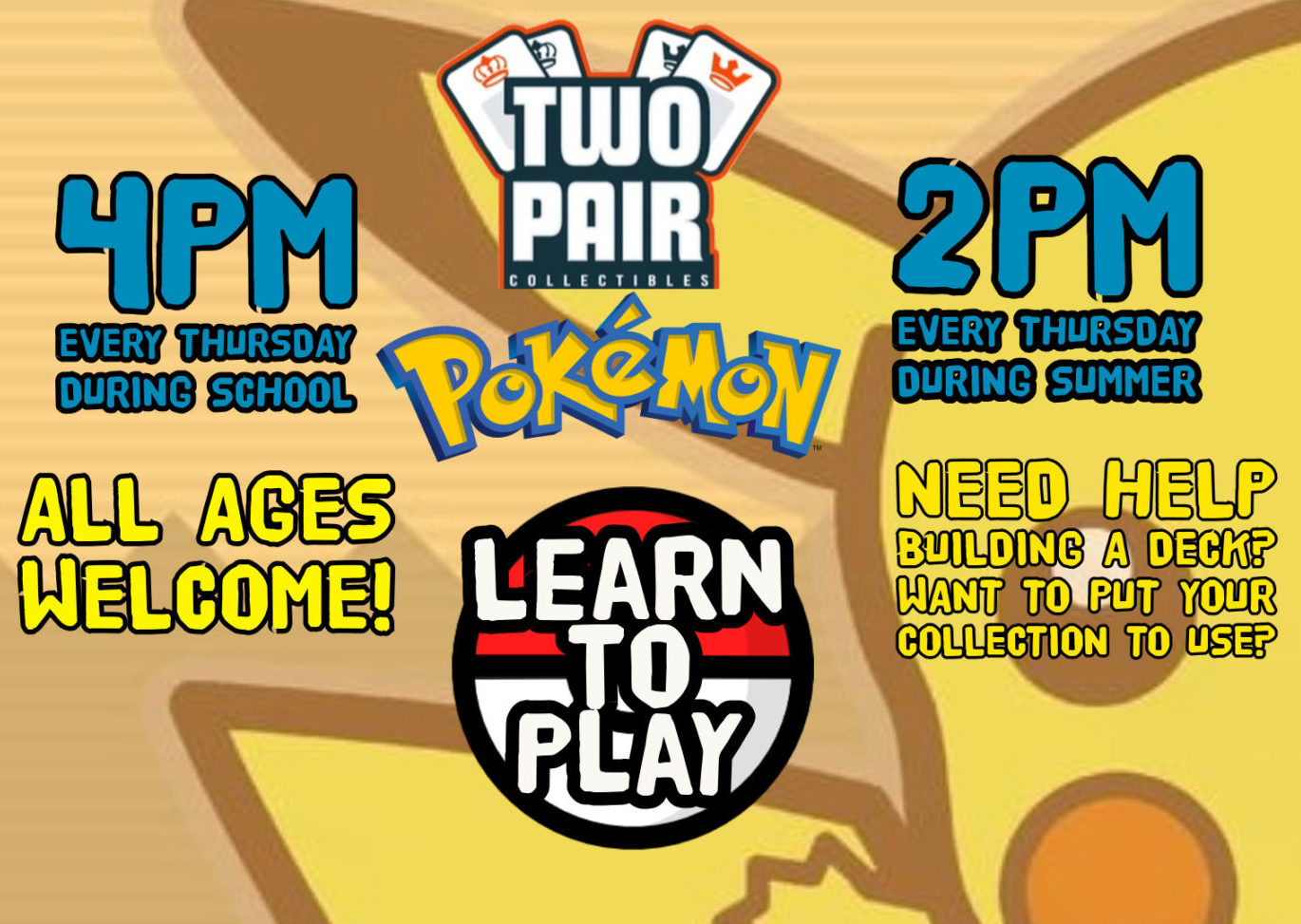 Pokemon Learn to Play