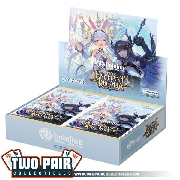 TwoPairCollectibles.com - Hololive OCG Enchant Regalia Booster Box